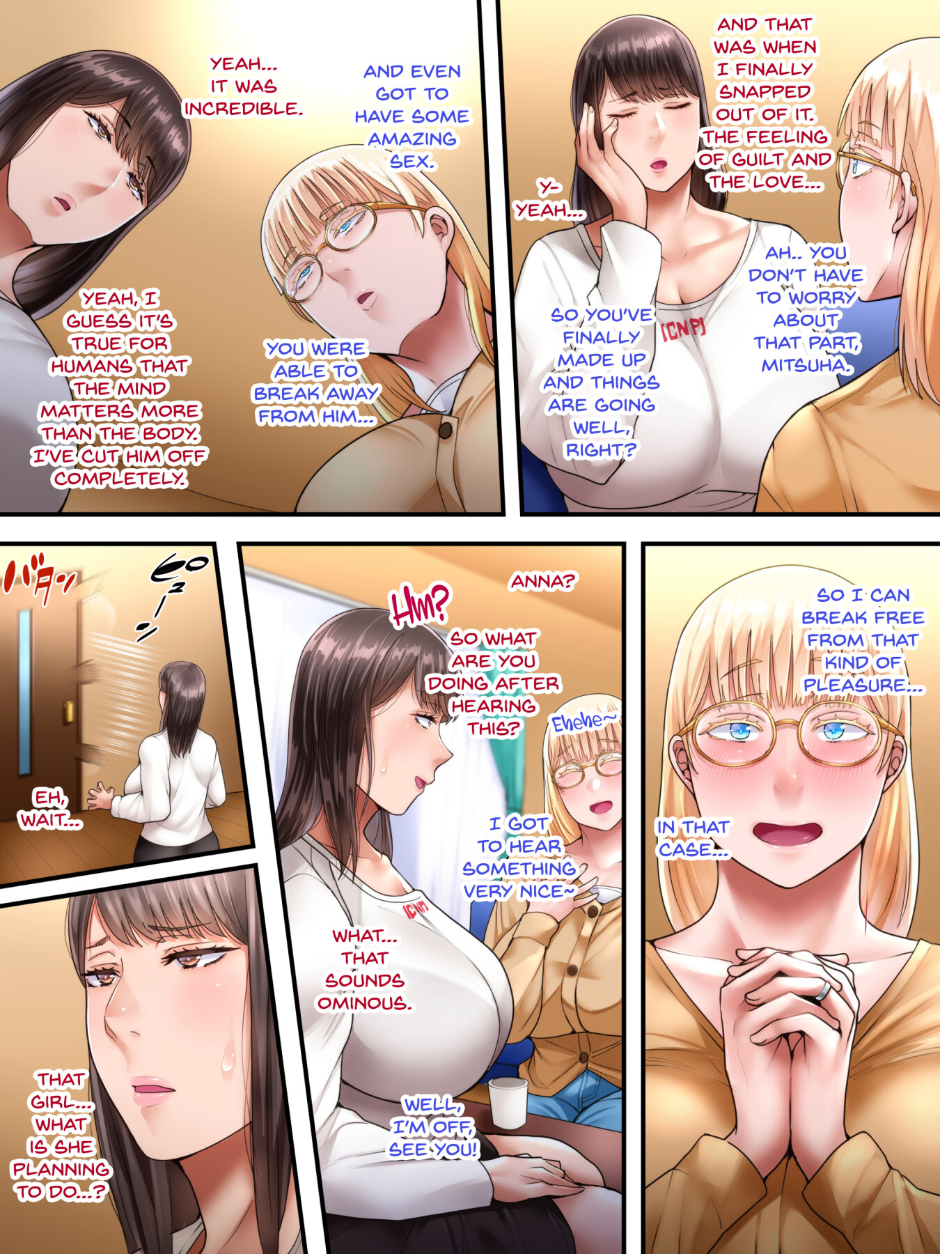 Hentai Manga Comic-My newlywed wife from overseas got down on her knees and begged me to have sex with another man --Chapter 1-40